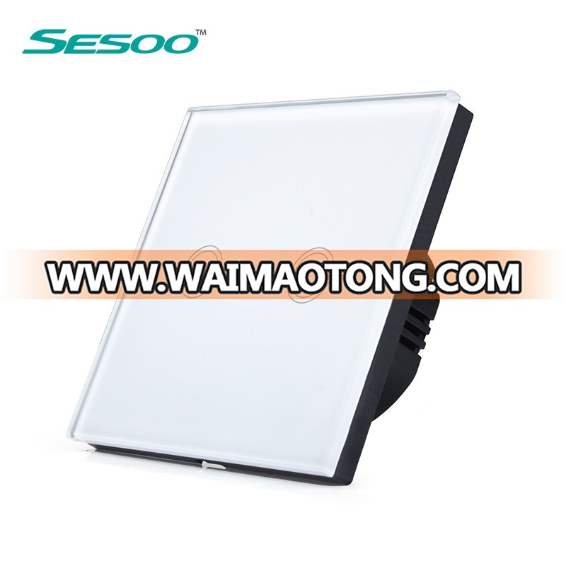 SESOO Waterproof Glass Panel Electric Remote Smart Light Wireless Control Touch Switch